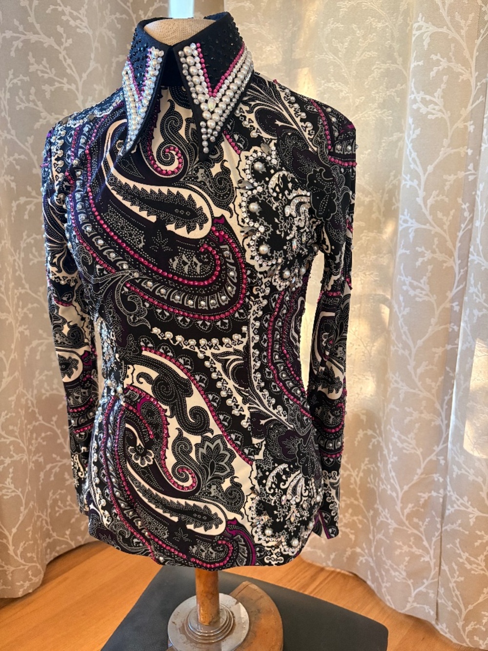 Paisley Custom Horsemanship/Showmanship Shirt